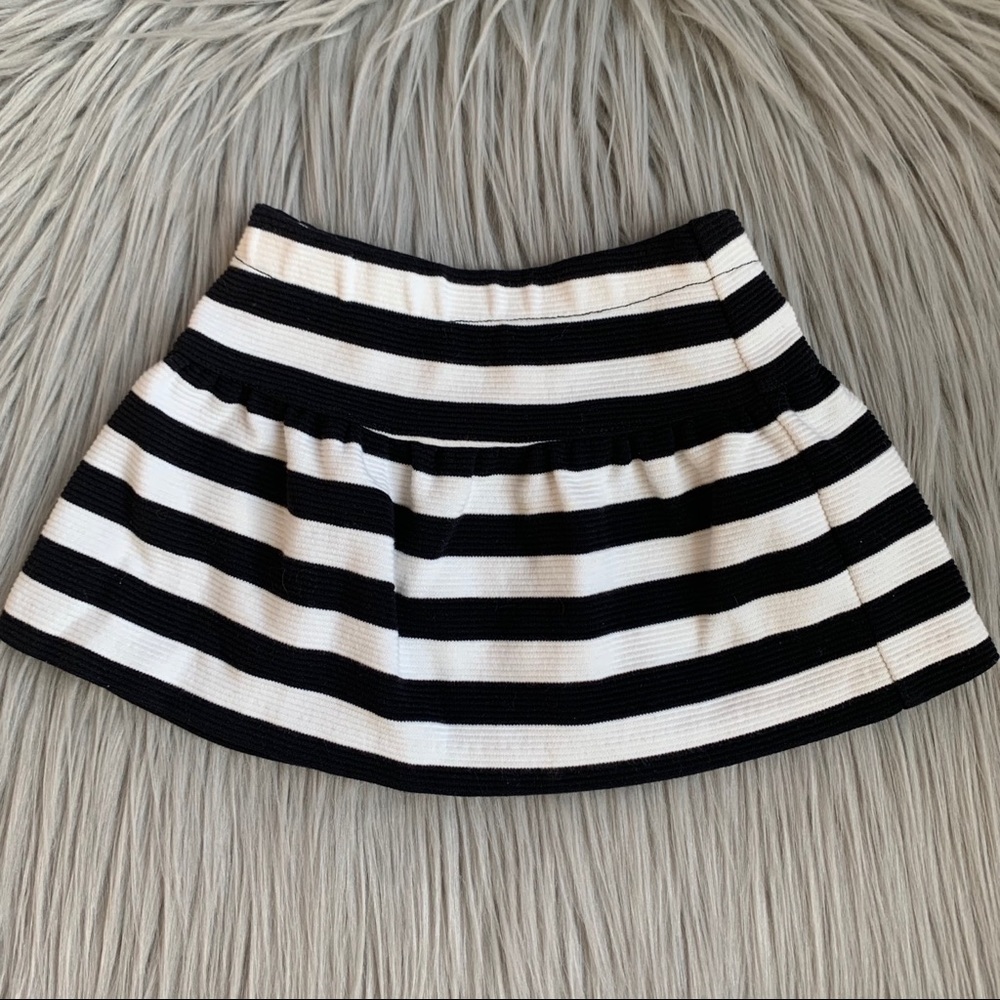 **Moving Sale** Janie & Jack Baby Girl Thick Stripe Mini Skirt